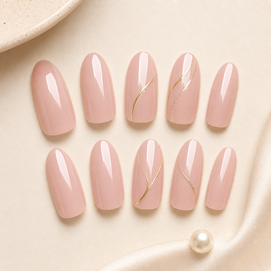 Blush Whisper Oval
